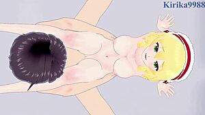 Momoka Sakurai and Nana Abe in intense idolm@ster cinderella girls hentai.