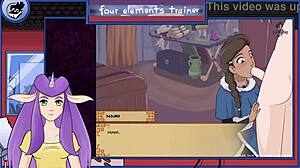 Nami gives an explosive blowjob in Avatar bonus!