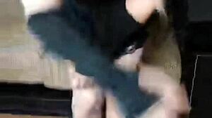 Cute gay sissy crossdresser with big ass gets fucked hard!