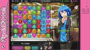 Ms High and Mighty shines in HuniePop female walkthrough episode 20