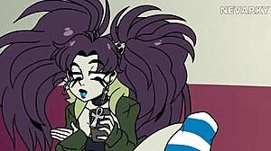 Penniless Animation Featuring Emo Cartoon Characters