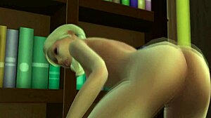 dexter sees everyone naked with x-ray glasses in sims 4