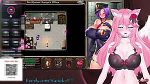 Horny Catgirl Kanakovt Vibed And Teased, Then Uses Sex Machine To Cum For Viewers