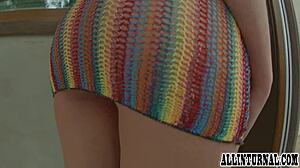 Leona Gets Rough Anal Creampie After Intense Sex and Blowjob!