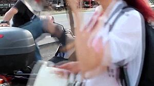 Big Tits Voyeur Creampie Action!