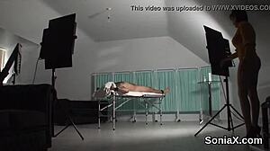 Cheating British Milf Lady Sonia Reveals Huge Breasts In Lingerie