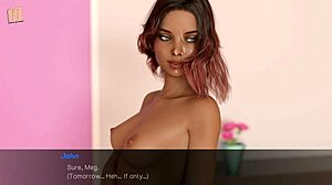 in echoes of lust 58, a teen hentai character explores fetish toys and big tits in an erotic game scene