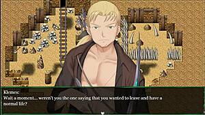 Succubus Covenant Hentai Game Ep 6 unveils half-naked blonde angels in a holy cathedral. Their shaved bodies tempt in this anime storyline