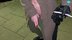 Cracky forgets she has objects in her pussy