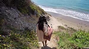 Ever seen a cheating sister-in-law suck cock at a nude beach? Cami Strella got me wild!