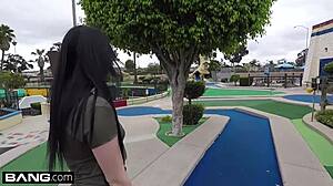 Kinsley Anne surprises with blowjob in parked car