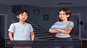 Summer time saga unc part 23 – commented gameplay with anime girls