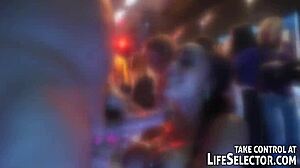 Ultimate swing party with hardcore double penetration and muff diving. Voyeurs love the wild action.