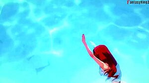 roxy gets fucked while eris watches 😍