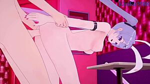 I Love Hatsune Miku's Rabbit Hole Intense Sex in Vocaloid Hentai