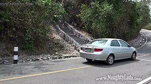 헤이, 내 공원 누드 플래싱 걸어 보기?