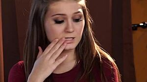 Stunning Busty Masseuse Queens Her Lesbian Client With Tribbing