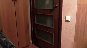 Husband Passionately Fucks Skinny Babe After Work