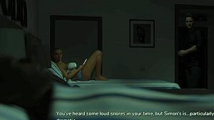 Fuck That Busty Blonde While Gay Friend Cockolds!