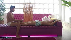 Colombian Big Ass Hottie Receives Massage And Dick At Same Price.