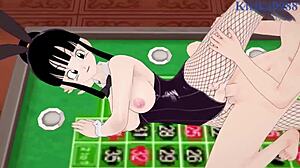 Android 18 and Chi-Chi Bunny Girls in Intense Creampie Sex