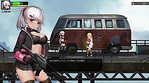 Big tits anime hentai fucking with monster cock 😈