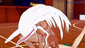 Mirko And Tsuyu Asui Intense Sex With Izuku Midoriya!