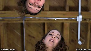 Hey, roommates trick you into pegging threesome with toys