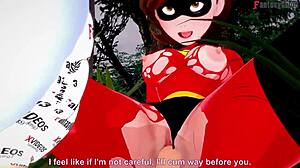 Elastigirl fucking hard in secret mission full movie