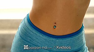 Tiny Yoga Student Teases Big Dick Instructor with Passion-HD Moves