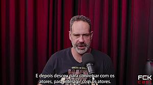 fckcast 2 - recording orgy with audience - featuring reco romanello's big cock anal