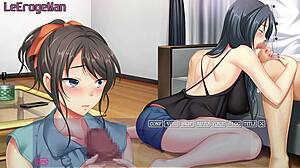 Intense Blowjob And Creampie In This Anime Couple's Scene From Nodoka 6