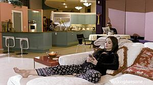 bad girl gia paige bent over doggystyle pussy hairy big cock brunette small 18+ tits monster cock sex muff diving