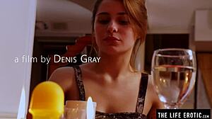 Hairy Girl Fingers Pussy And Rides To Rough Orgasm With Puffy Nipples!