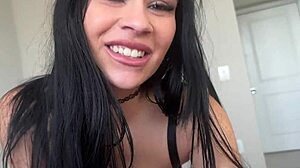 Goth Delilah Dagger Rides Hard in POV