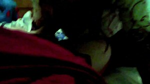 Blonde Whore In Couple Gives Intense Blowjob To Monster Cock