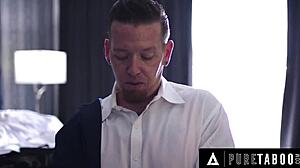 housewife almost caught cheating in bedroom closet