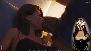 sexy milf sucking his cock