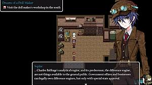 detective girl strips naked in steam city