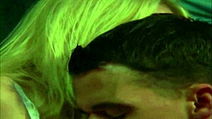 Horny Teen Licks Muscular Dude's Cock