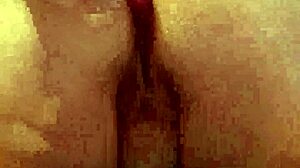 Chubby woman feels toy-induced pussy ecstasy