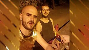 sexo durante el orgullo de sevilla public outdoor cock sucking