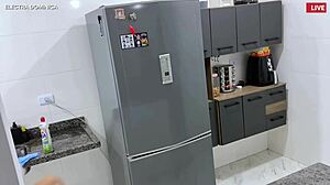 She Pretends to Be an Employee for Gay Voyeur Fun with Her Huge Ass?