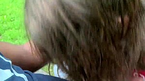 Lesbian Best Friend Sucks Dick On Park Bench Publicly