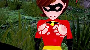 Elastigirl fucking hard in secret mission full movie