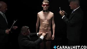 Ace Banner and Dillon Stone bid for Jack Waters' blowjob