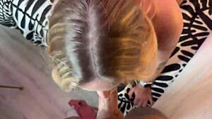 Blonde Babe Caught Masturbating