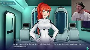 Furry space paws: Uncensored hentai game with big boobs and tits