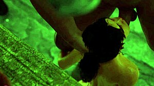 Old man's girlfriend cheats with other men in group