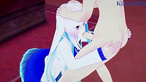 lize helesta and hyakumantenbara salome, ready for intense sex with creampie?